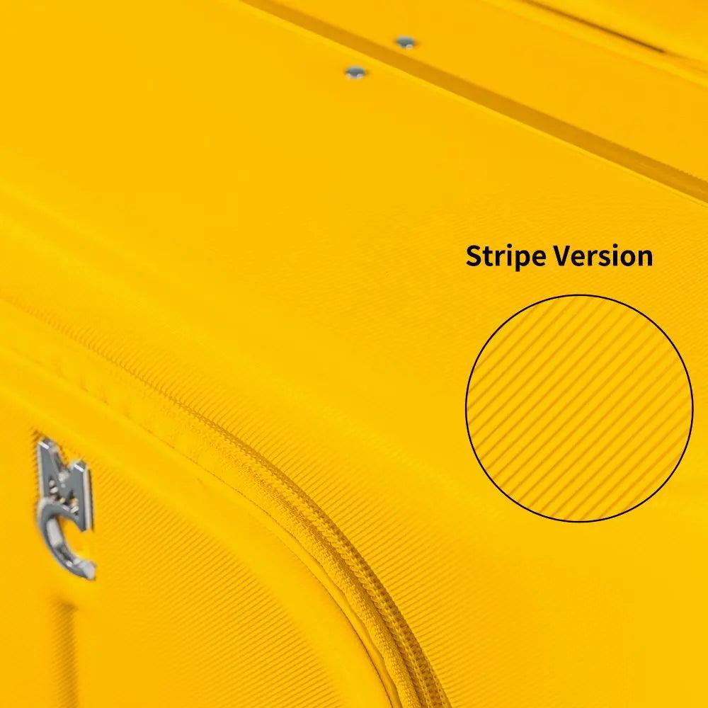 Multicarry Luggage Yellow (Stripe) - Moonba