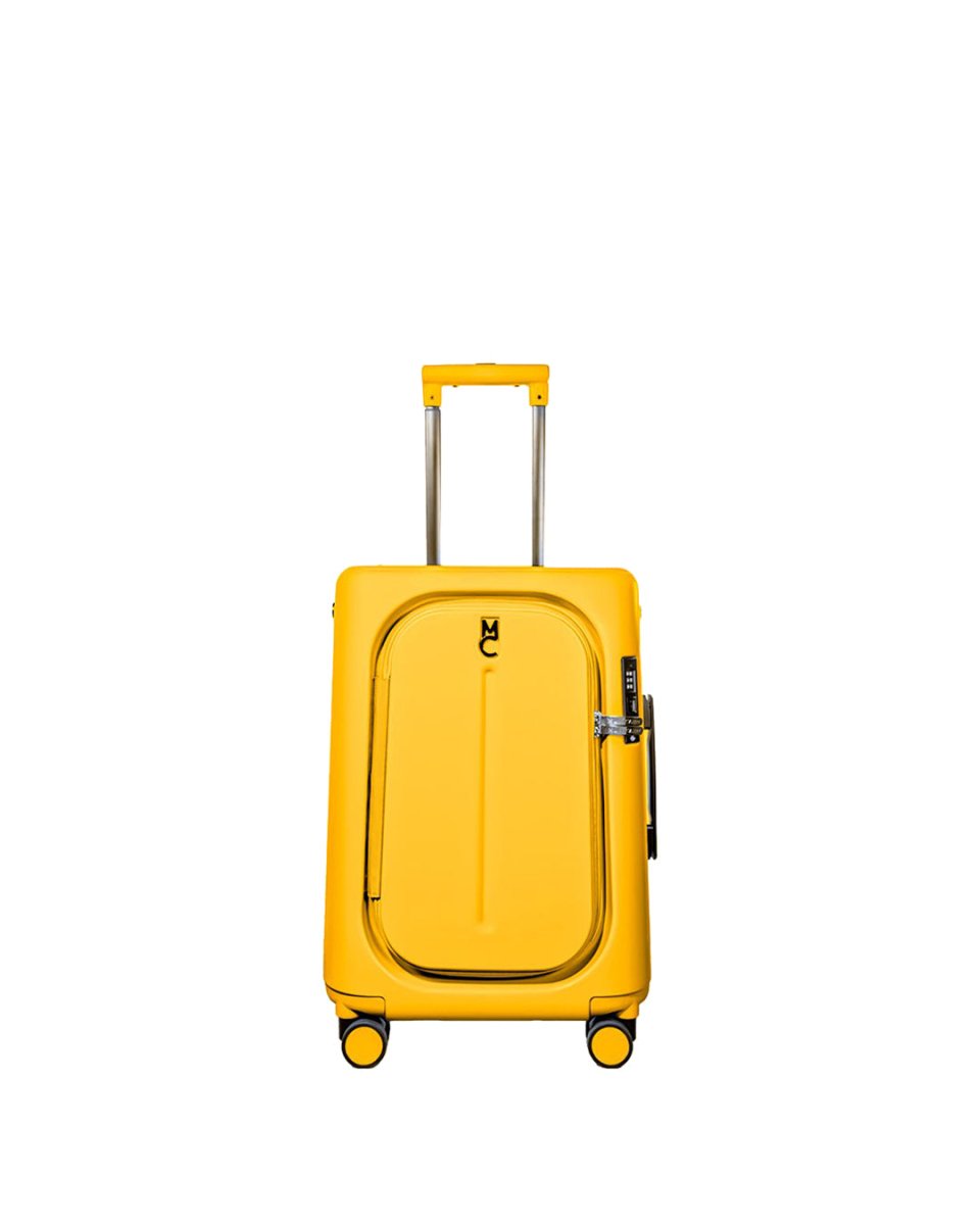 Yellow luggage sale