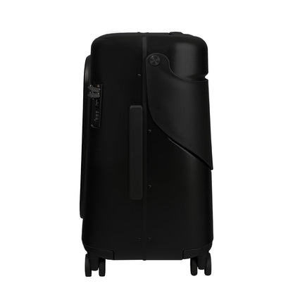 Multicarry Luggage Black (Polished) - Moonba