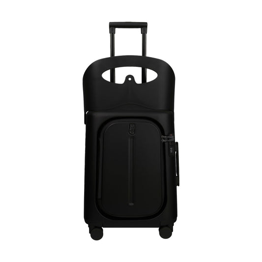 Multicarry Luggage Black (Polished) - Moonba