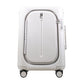 Multicarry Luggage White Grey (Stripe) - Moonba